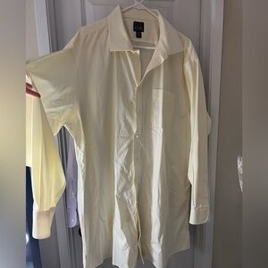 Jos. A. Bank Yellow Traveler's Collection Shirt
